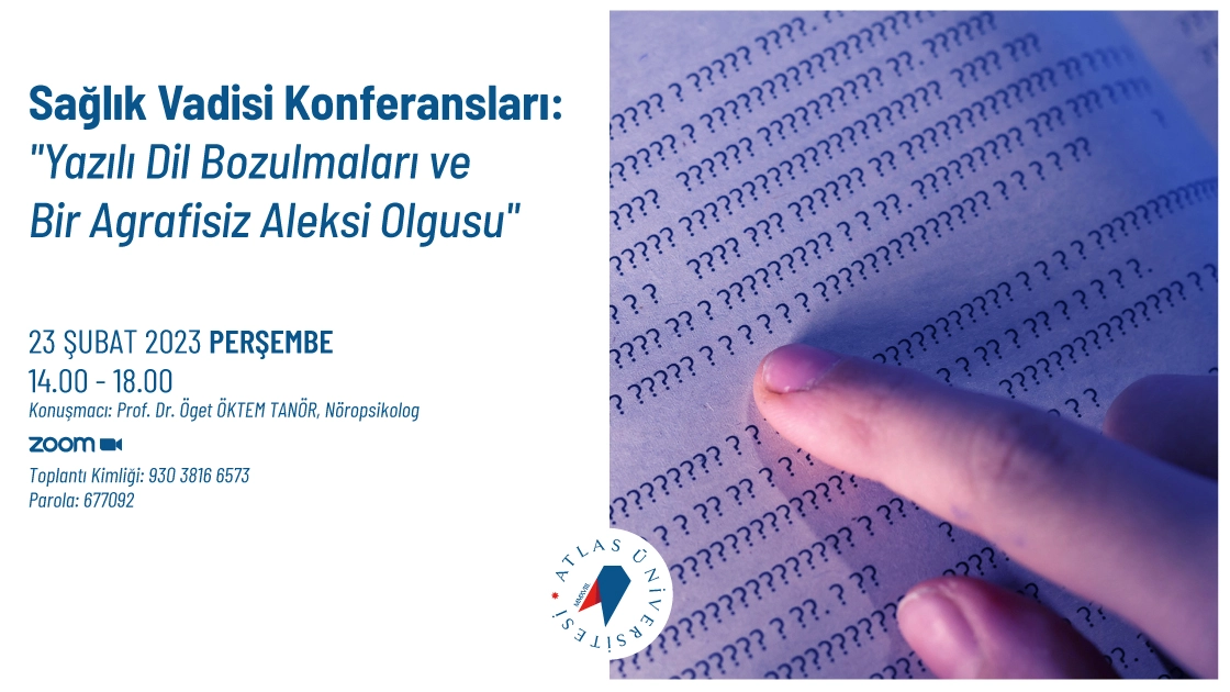 Yazılı Dil Bozulmaları ve Bir Agrafisiz Aleksi Olgusu