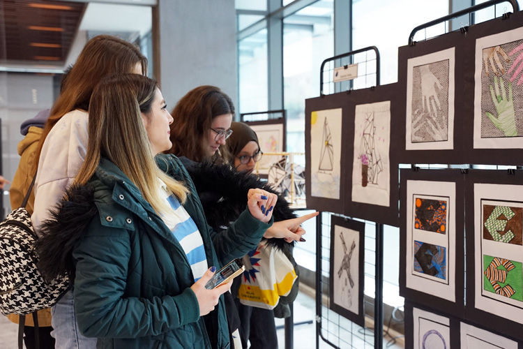 Our Students' Projects Are Exhibited as part of the Talented
